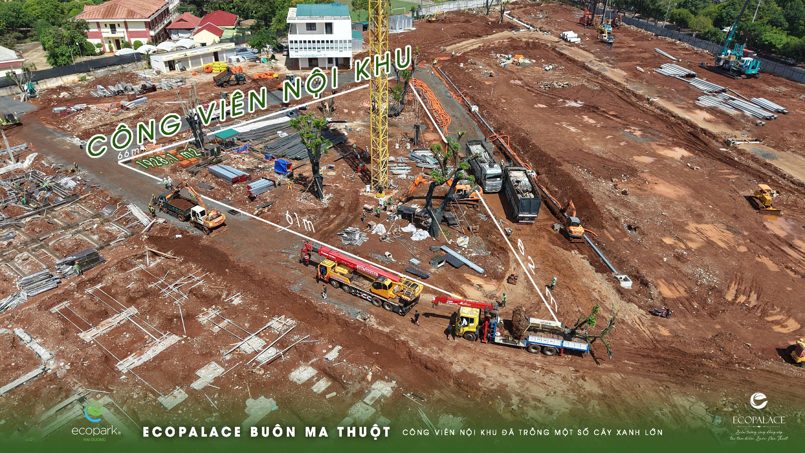 Tiến độ dự án Ecopalace [16/05/2025] 